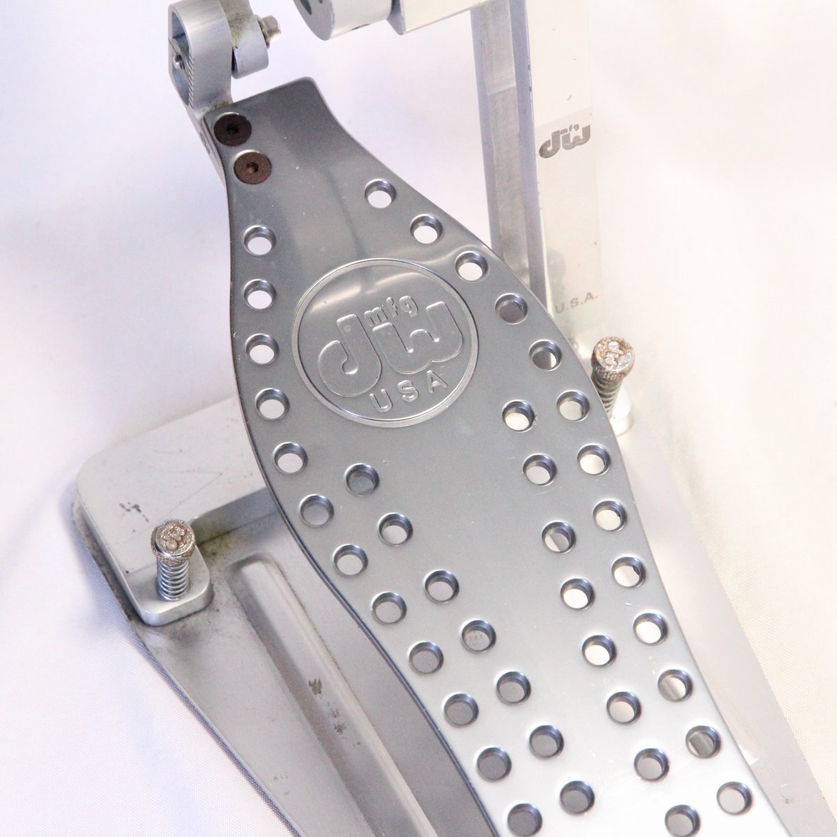 USED DW / DWCPMDD2 Machined Direct Drive Twin Pedal Case included [08]