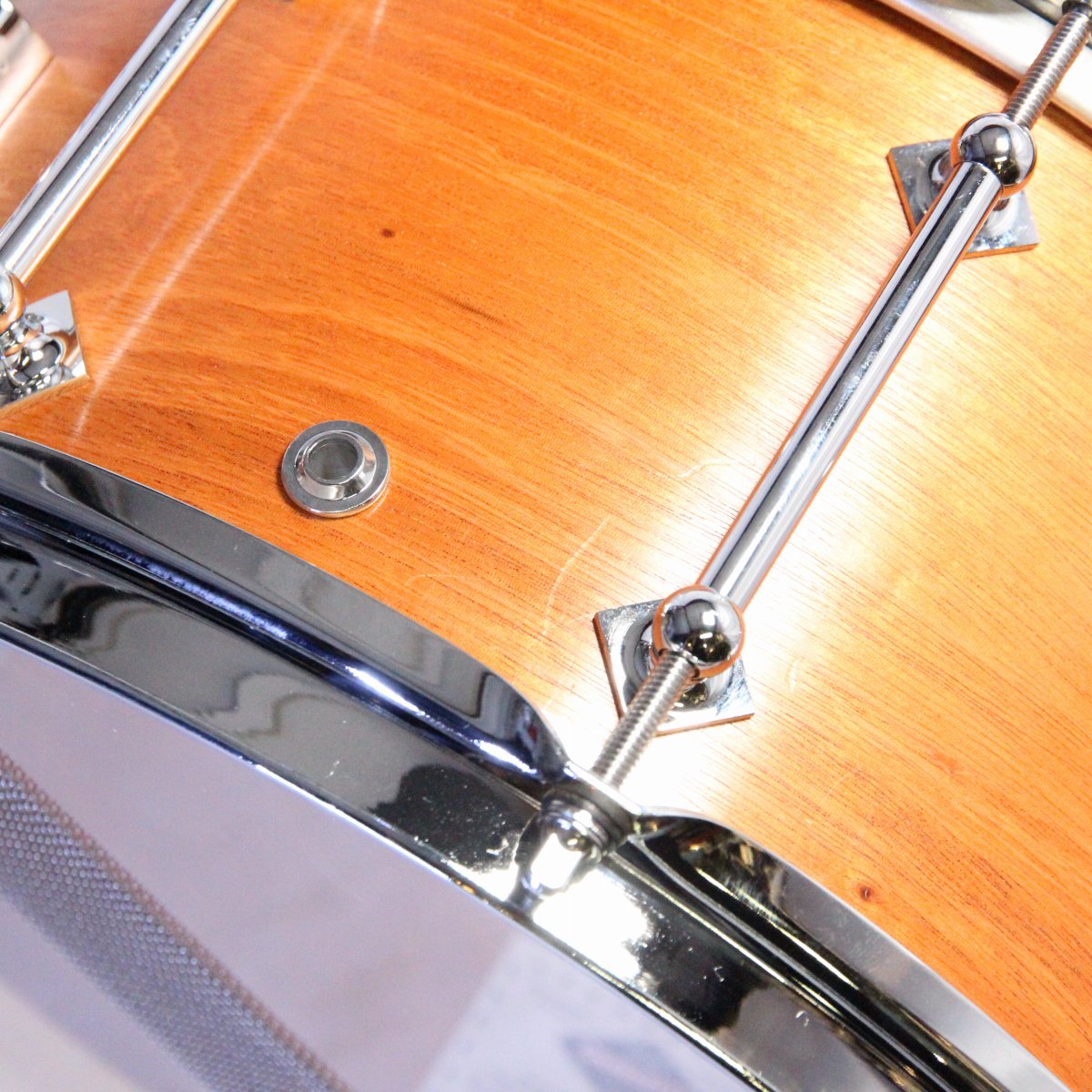 USED CRAVIOTTO / Solid Mahogany 14x6.5 Snare Drum CRAVIOTTO, Solid Mahogany [08]