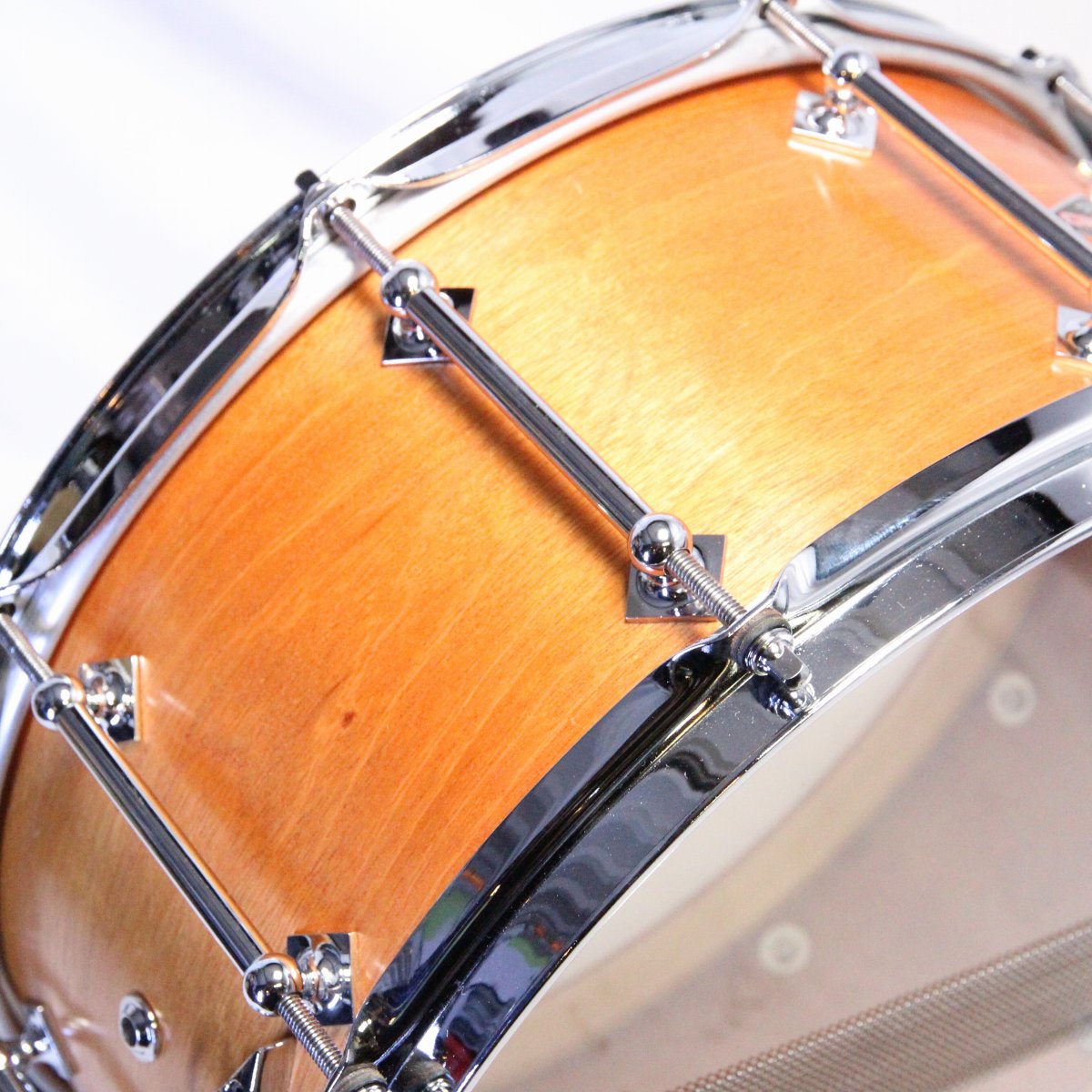 USED CRAVIOTTO / Solid Mahogany 14x6.5 Snare Drum CRAVIOTTO, Solid Mahogany [08]