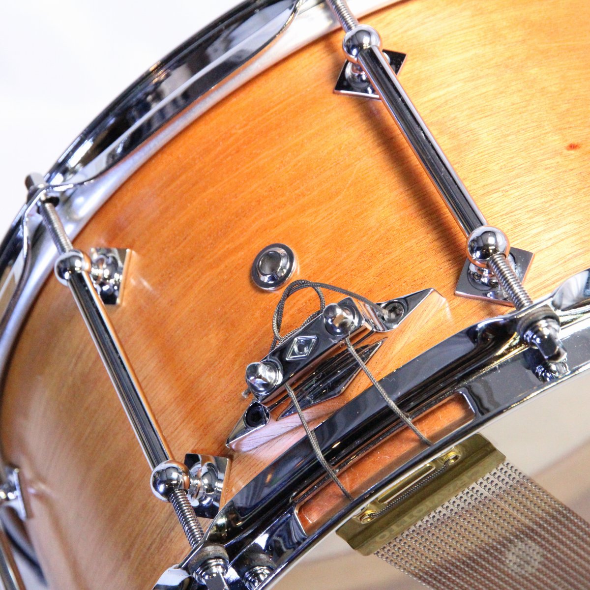 USED CRAVIOTTO / Solid Mahogany 14x6.5 Snare Drum CRAVIOTTO, Solid Mahogany [08]