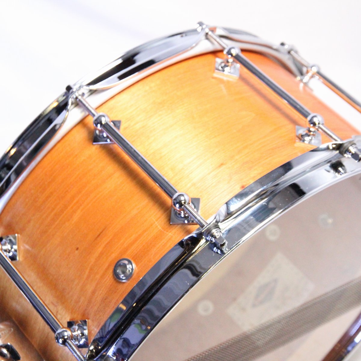USED CRAVIOTTO / Solid Mahogany 14x6.5 Snare Drum CRAVIOTTO, Solid Mahogany [08]