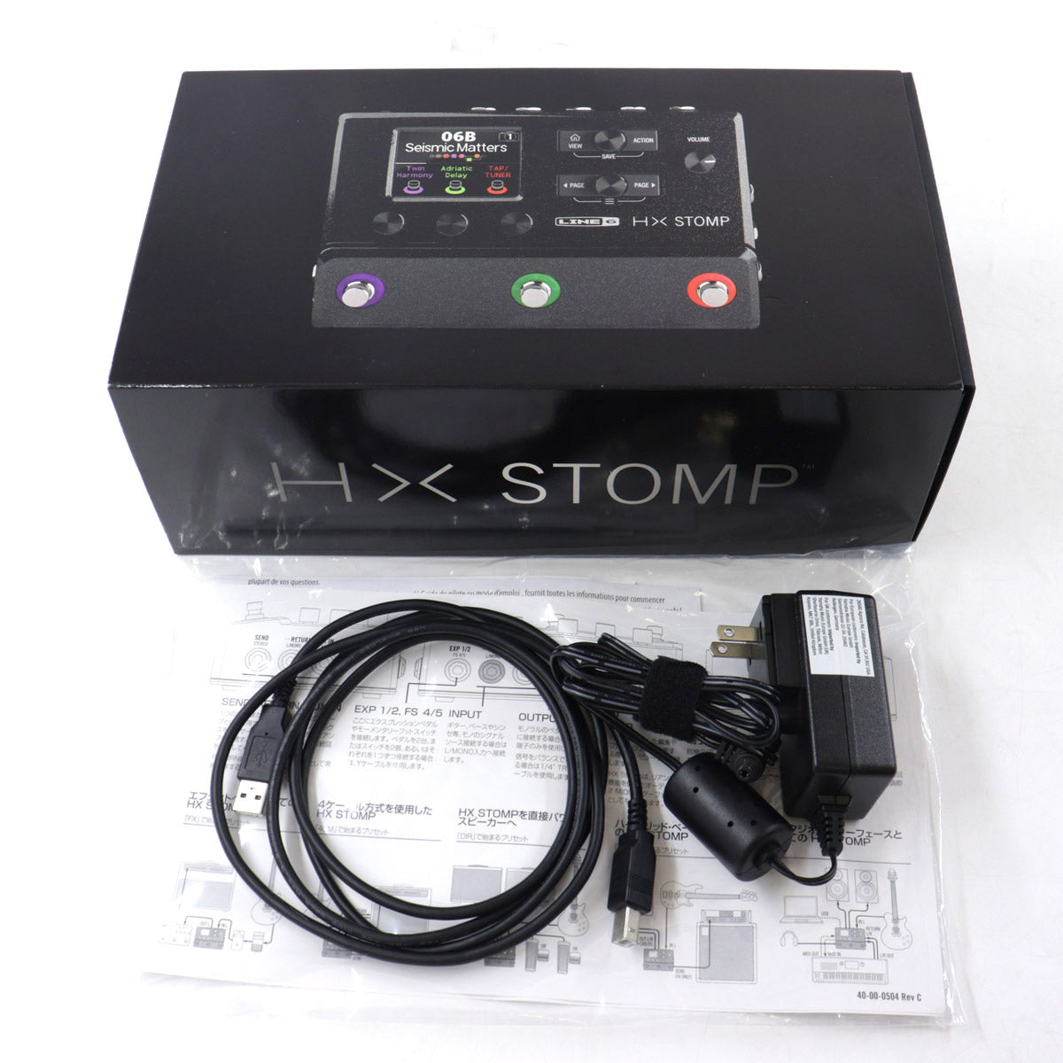 [SN 21HXM5M7402001250] USED LINE6 / HX STOMP [08]