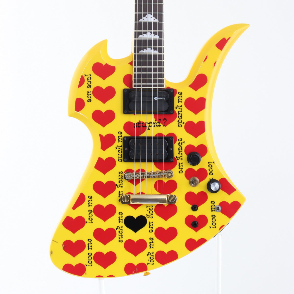 [SN 002762] USED Burny / MG-145S HY / hide Model Heart Yellow [12]