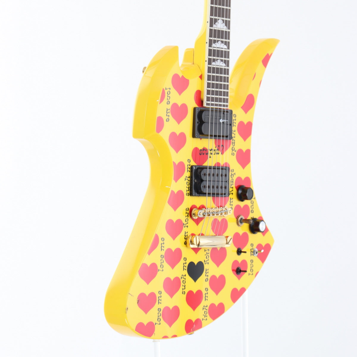 [SN 002762] USED Burny / MG-145S HY / hide Model Heart Yellow [12]