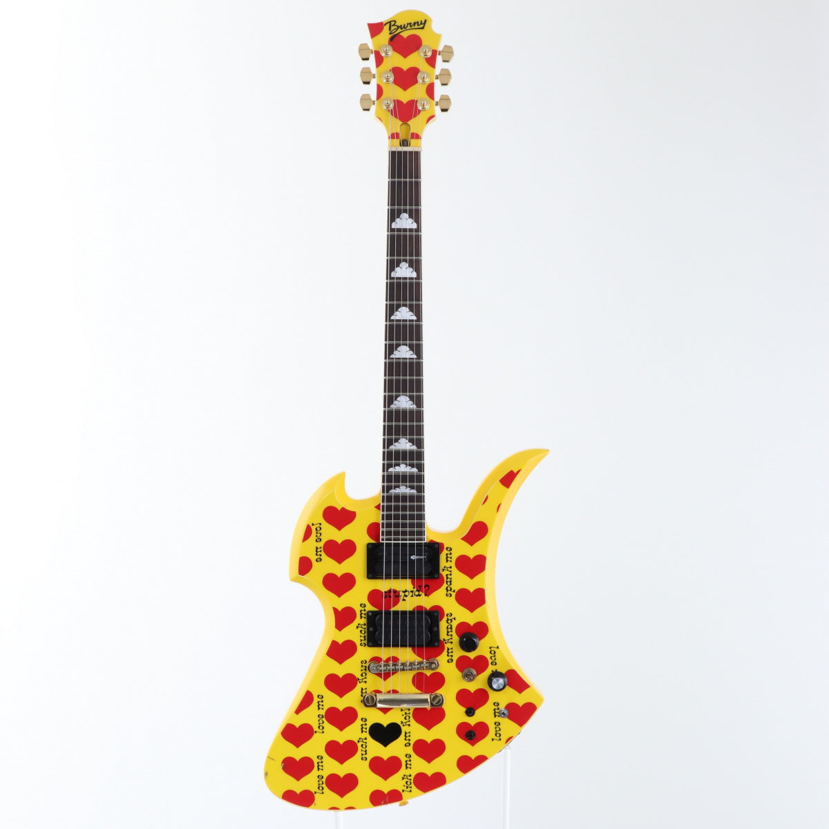 [SN 002762] USED Burny / MG-145S HY / hide Model Heart Yellow [12]