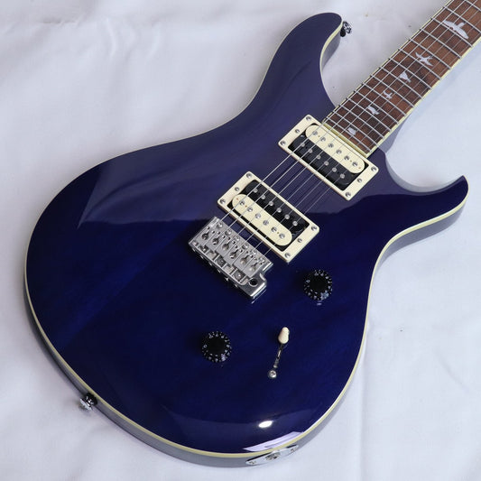 [SN CTIC13371] USED Paul Reed Smith / SE Custom 24 Beveled Top Bird Inlay Translucent Blue 2020 [09]