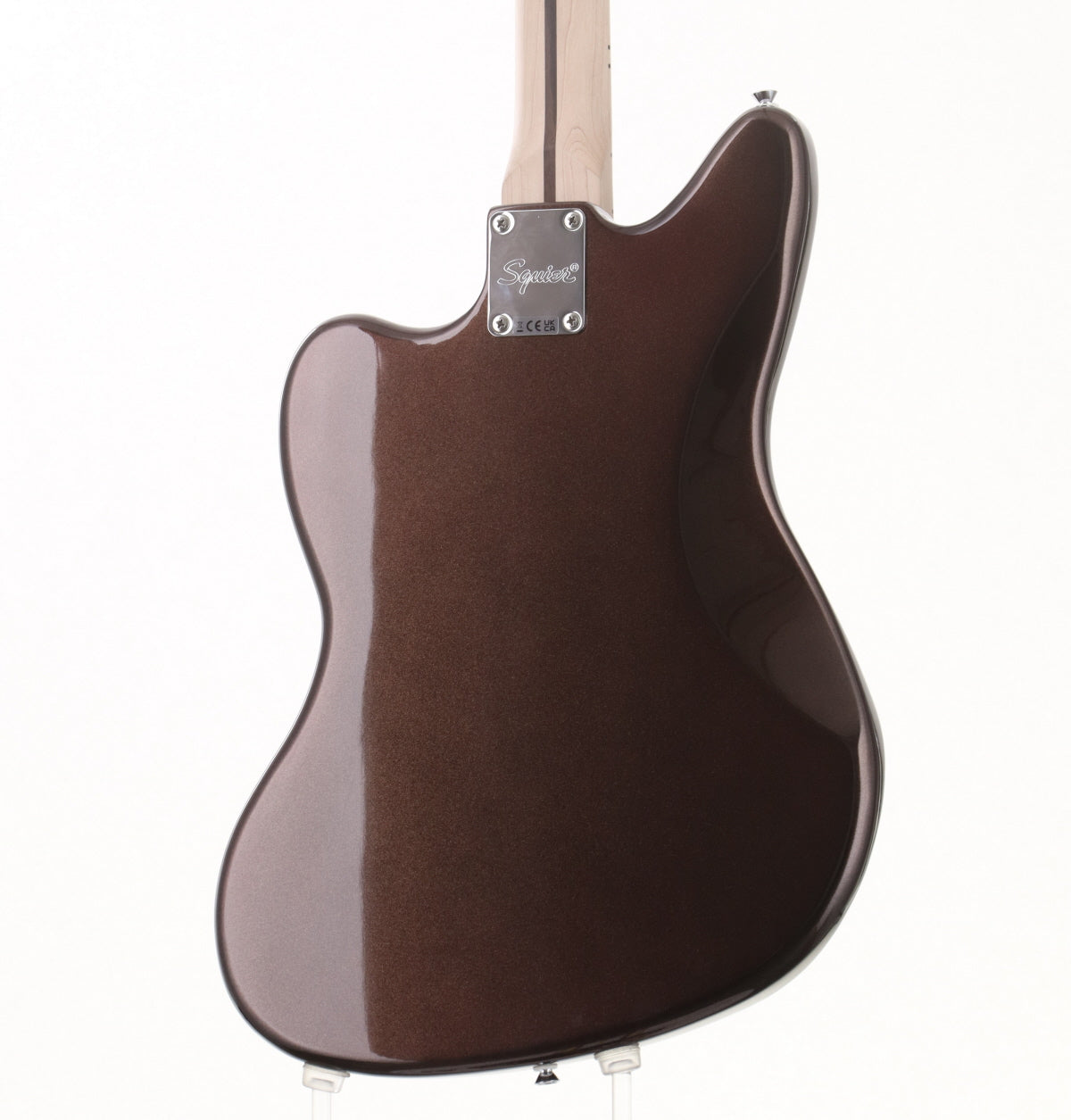 [SN CYKF24004196] USED Squier / Affinity Series Jaguar Maple Fingerboard Mystic Metallic Brown [09]