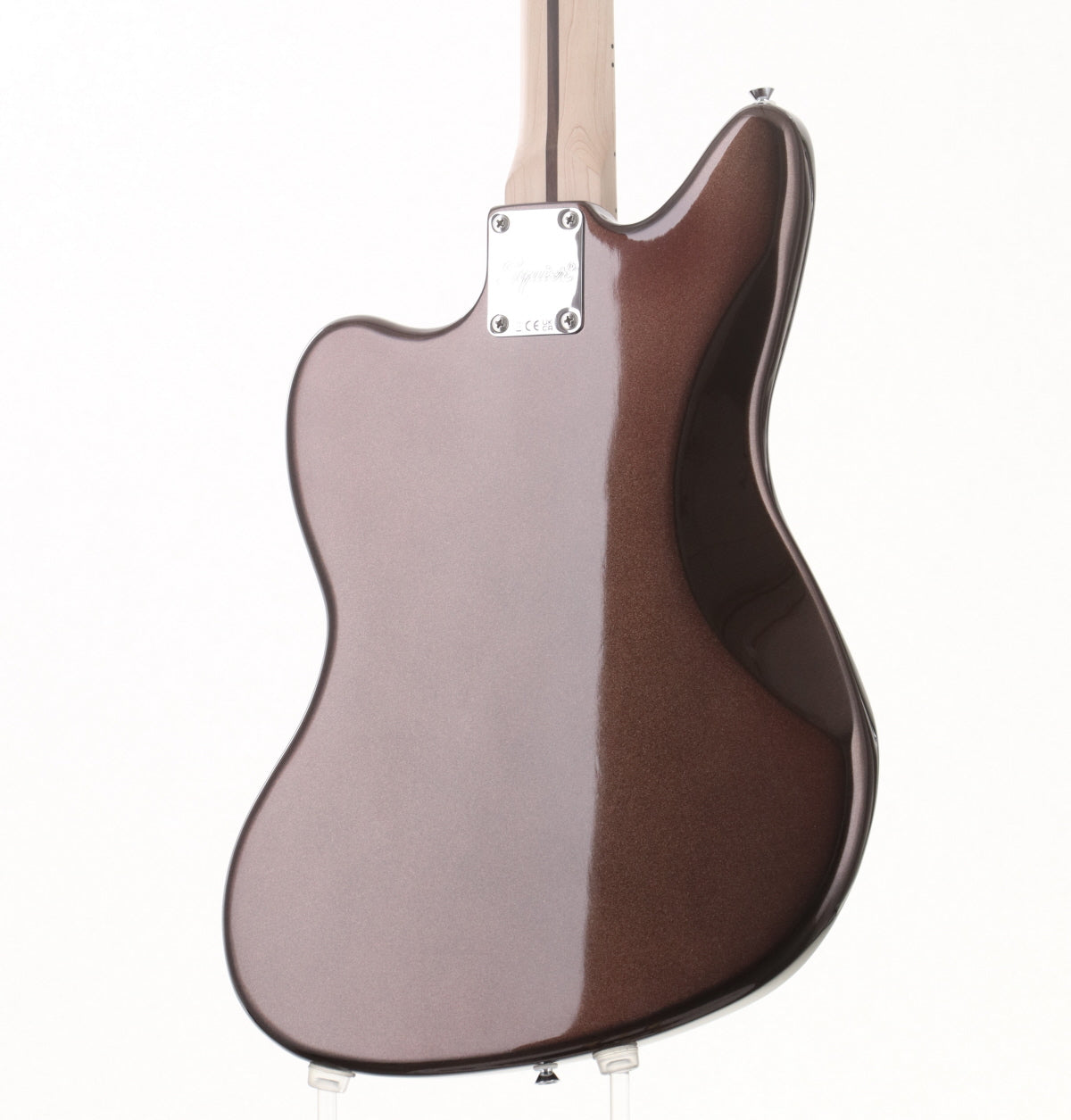 [SN CYKF24004196] USED Squier / Affinity Series Jaguar Maple Fingerboard Mystic Metallic Brown [09]