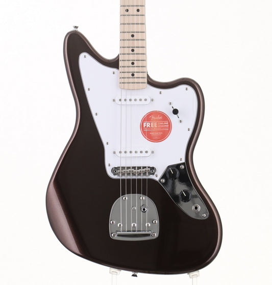 [SN CYKF24004196] USED Squier / Affinity Series Jaguar Maple Fingerboard Mystic Metallic Brown [09]