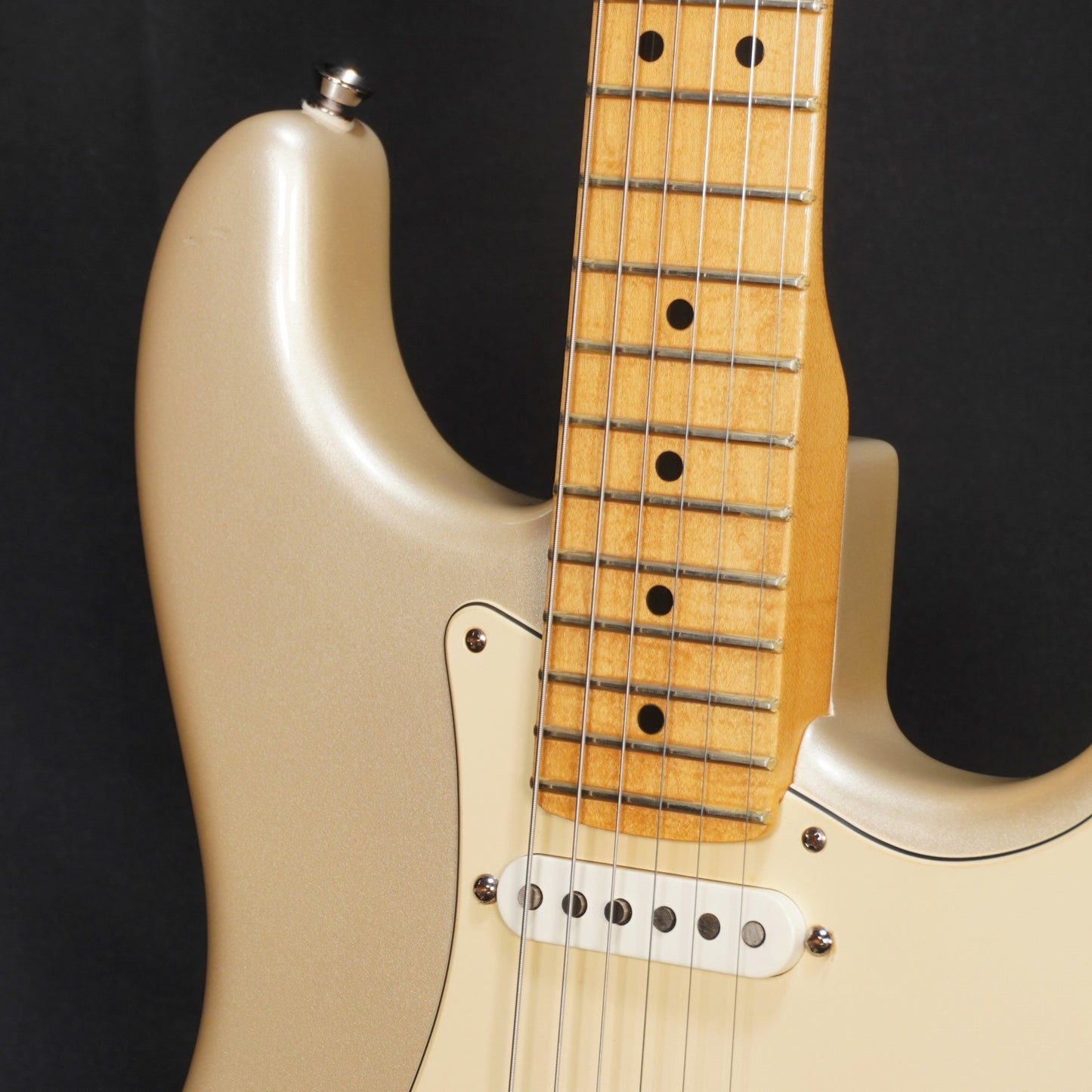[SN Z8101392] USED Fender USA / American Standard Stratocaster HSS Blizzard Pearl/M -2008- [04]