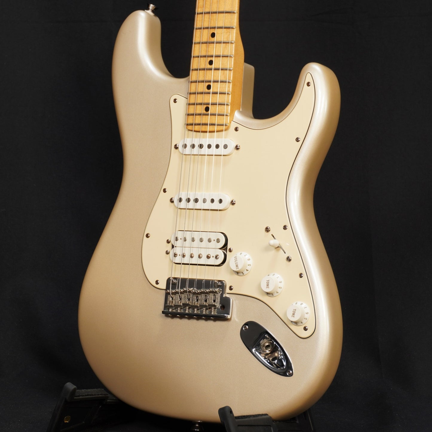 [SN Z8101392] USED Fender USA / American Standard Stratocaster HSS Blizzard Pearl/M -2008- [04]