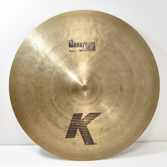 USED ZILDJIAN / K.ZILDJIAN 16inch DARK CRASH THIN [12]