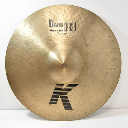 USED ZILDJIAN / K.ZILDJIAN 18inch DARK CRASH MEDIUM THIN [12]