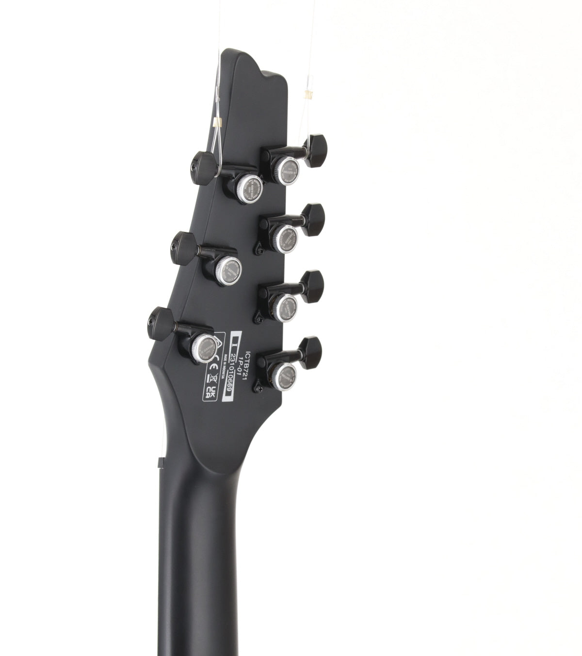 [SN I231010669] USED Ibanez / IRON LABEL ICTB721-BKF (Black Flat) [3.89kg / made in 2023] Ibanez 7-string guitar [08]