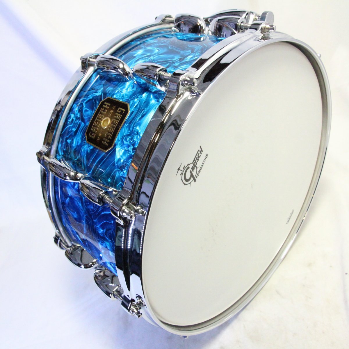 USED GRETSCH / USA Custom Vinyard GCS4155 14x6.5 USA Custom Vinyard Snare Drum [08]
