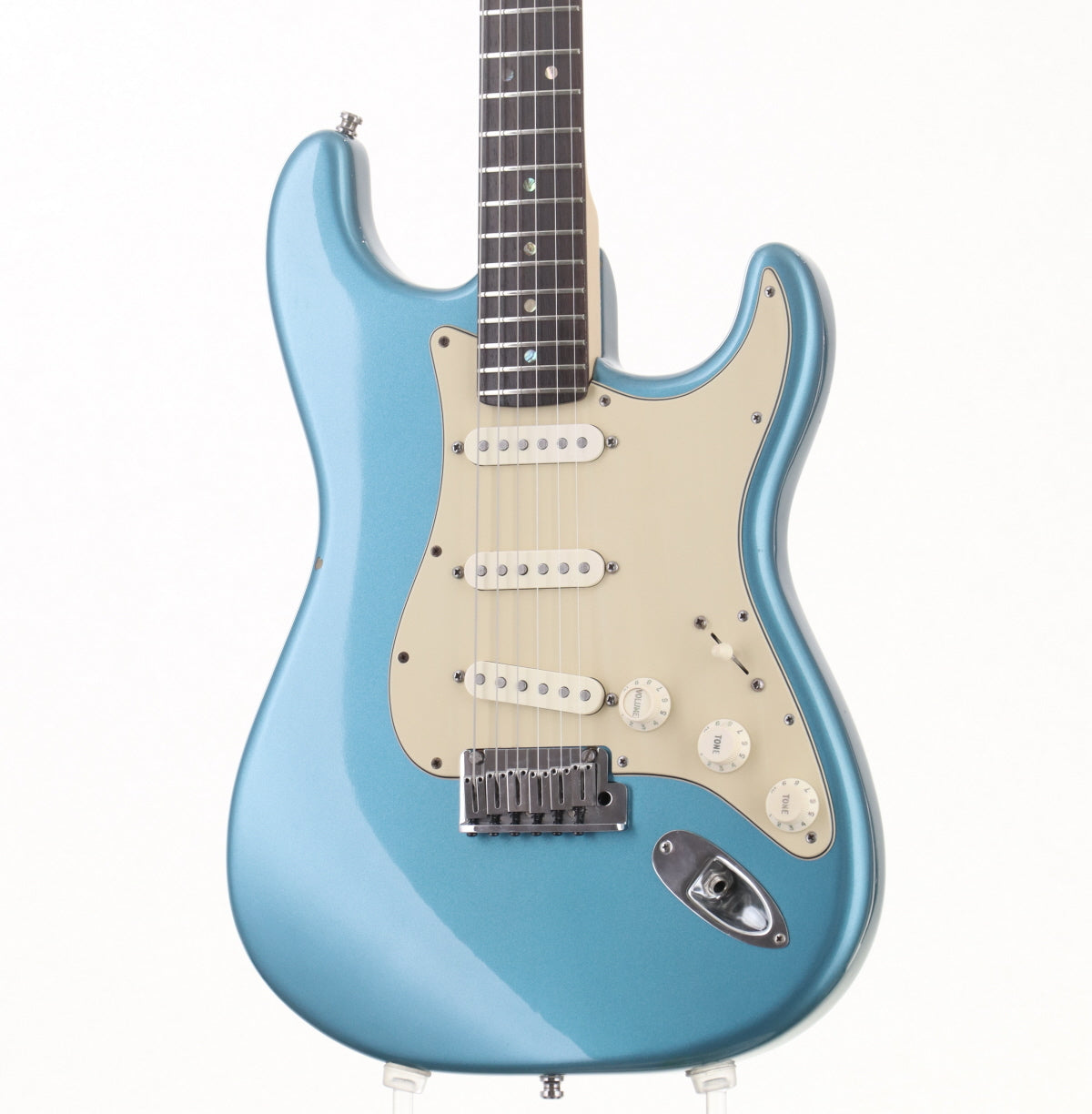 [SN DZ6033967] USED Fender USA / American Deluxe Stratocaster SCN Pickups Alder LPB/R [4.02kg / made in 2006] Fender [08]