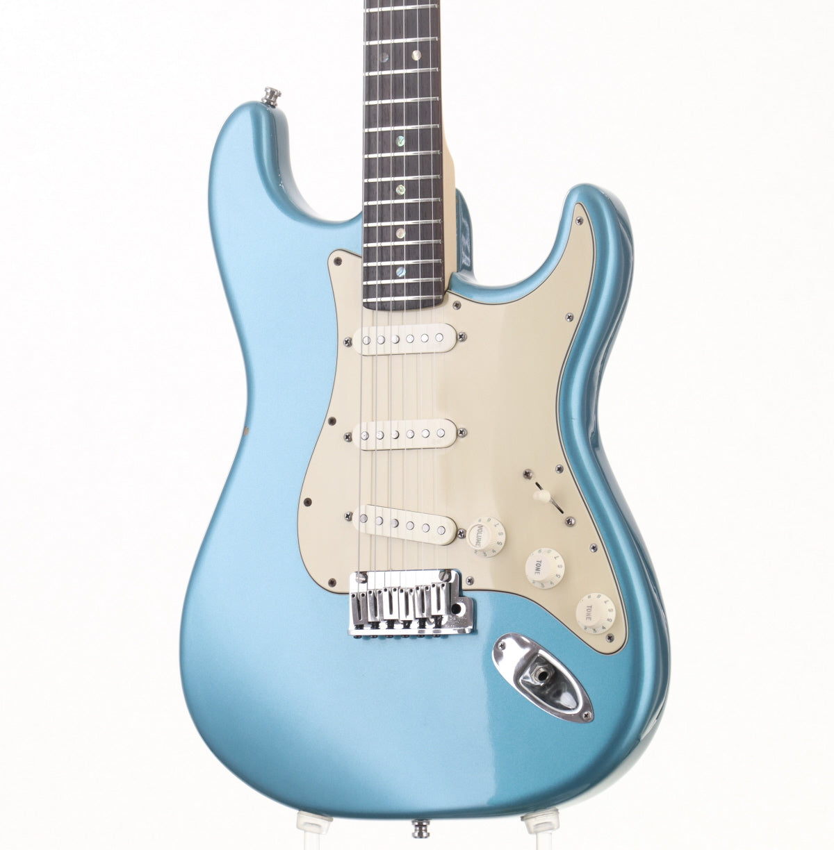 [SN DZ6033967] USED Fender USA / American Deluxe Stratocaster SCN Pickups Alder LPB/R [4.02kg / made in 2006] Fender [08]
