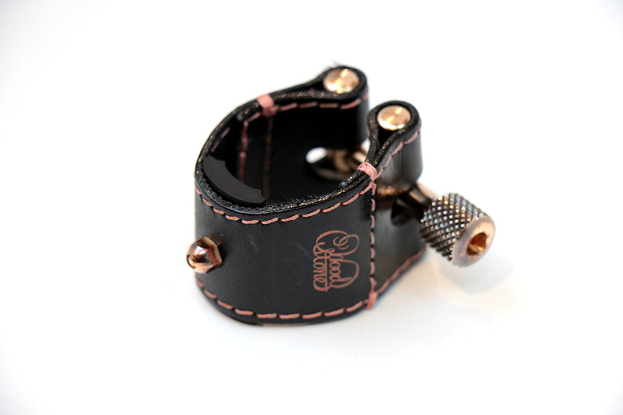 USED woodstone / woodstone AS KODAMA2 PINK Ligature for alto saxophone [10]