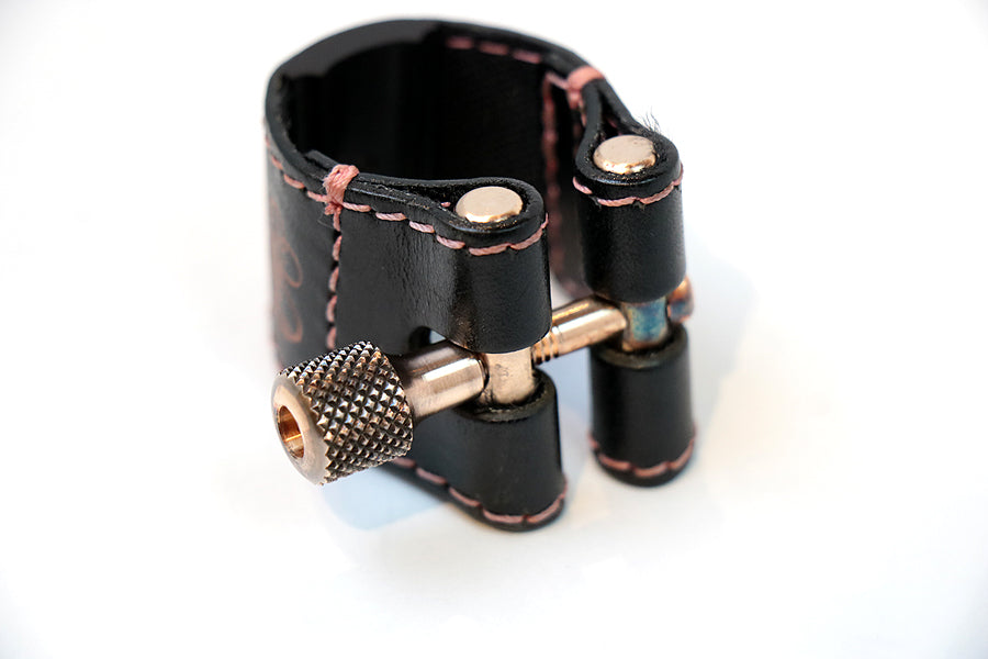 USED woodstone / woodstone AS KODAMA2 PINK Ligature for alto saxophone [10]