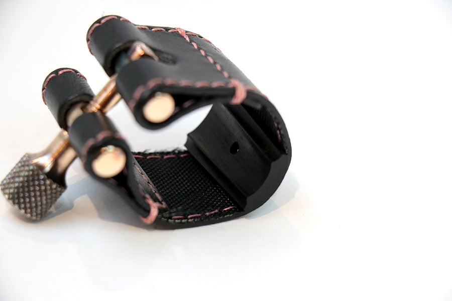USED woodstone / woodstone AS KODAMA2 PINK Ligature for alto saxophone [10]