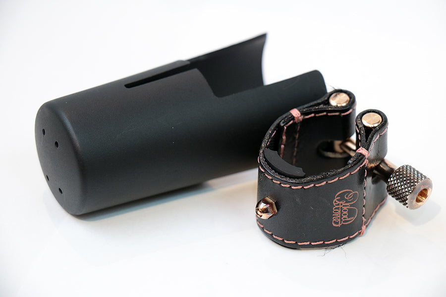 USED woodstone / woodstone AS KODAMA2 PINK Ligature for alto saxophone [10]