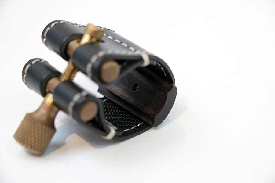 USED woodstone / Woodstone SS KODAMA2 BK Ligature for soprano saxophone [10]