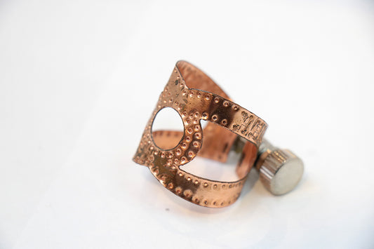USED HIBIKI SS BRONZE Ligature for soprano saxophone [10]