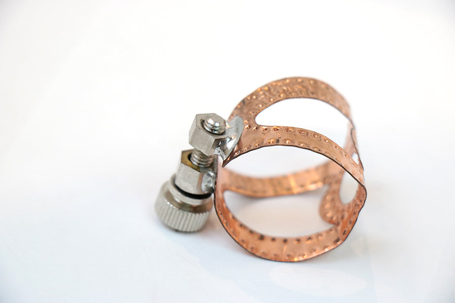 USED HIBIKI SS BRONZE Ligature for soprano saxophone [10]