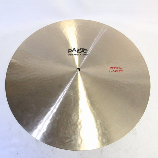 USED PAISTE / FORMULA602 20inch FLAT RIDE 2330g Formula 602 Flat Ride [08]