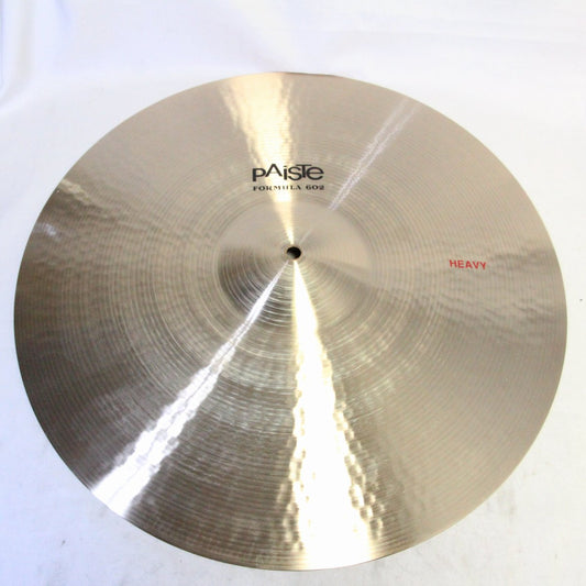 USED PAISTE / FORMULA602 20inch HEAVY 2680g Ride Cymbal [08]