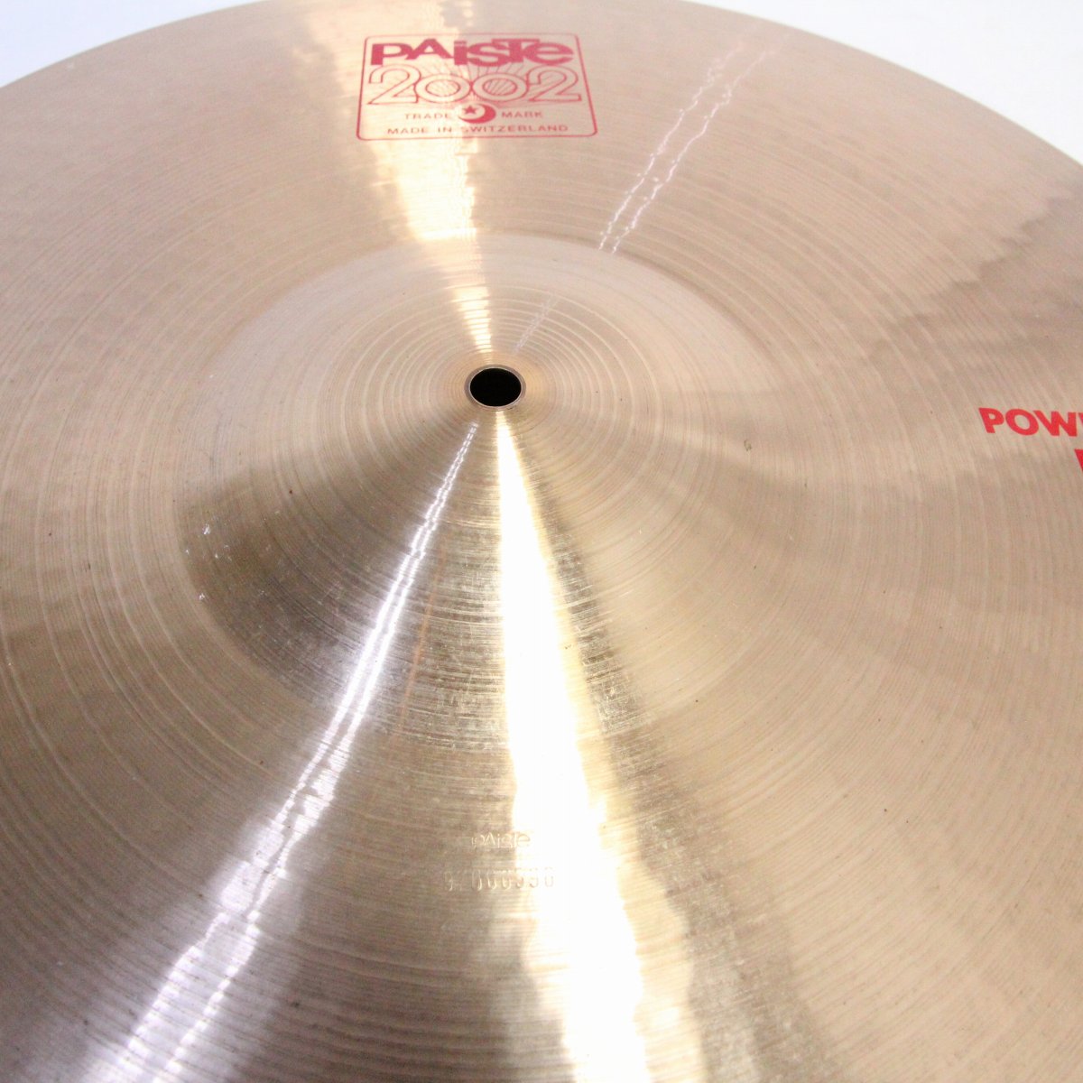 USED Paiste / 2002 Series 22" Power Bell Ride 3732g Ride Cymbal [08]