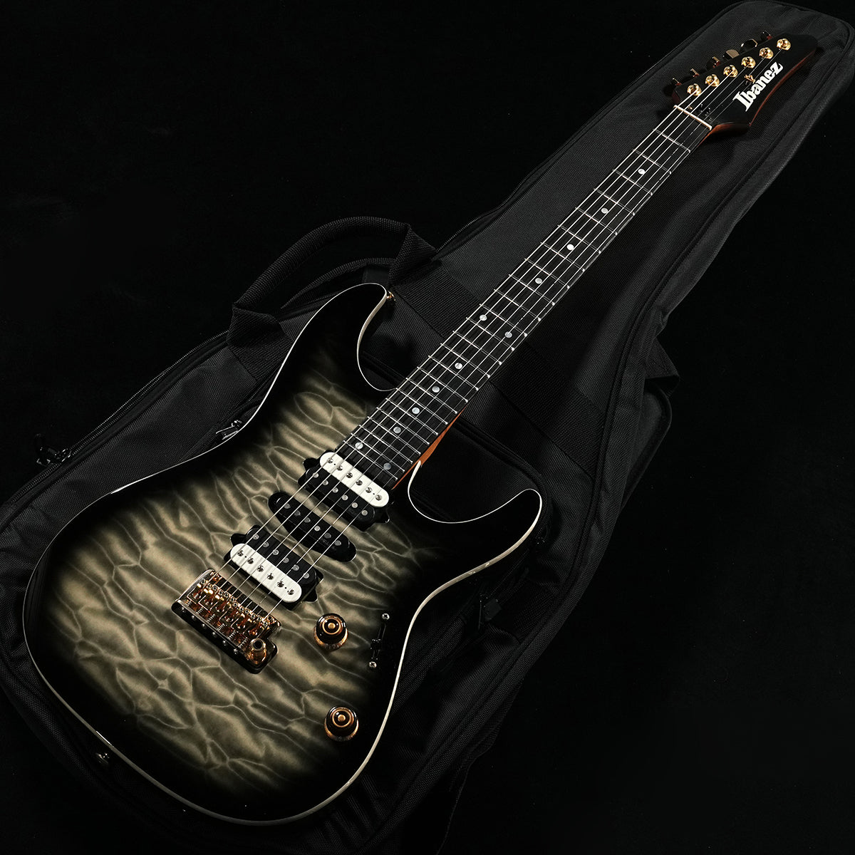 [SN I23060916] USED Ibanez / Premium Series AZ47P1QM-BIB Black Ice Burst [05]
