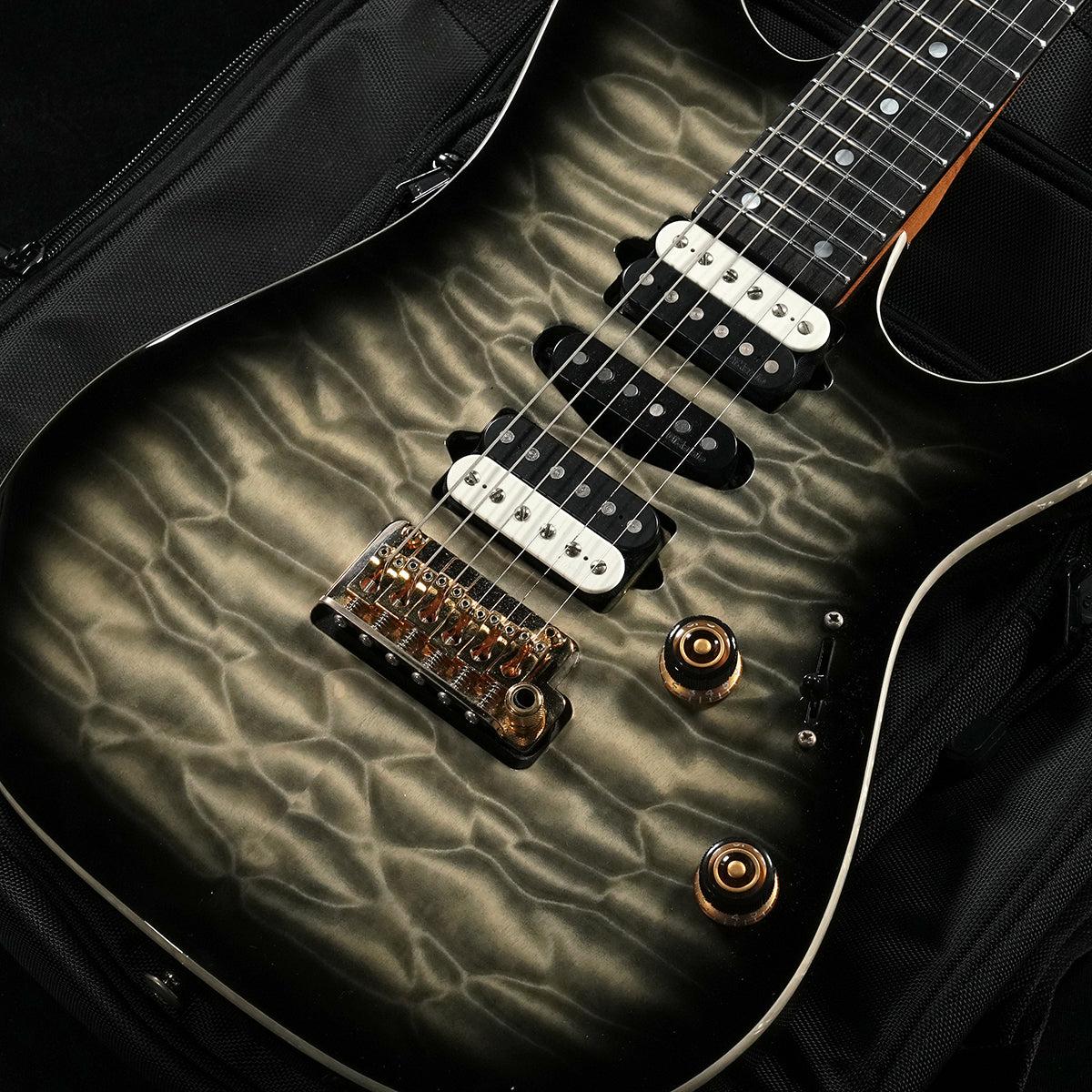 [SN I23060916] USED Ibanez / Premium Series AZ47P1QM-BIB Black Ice Burst [05]