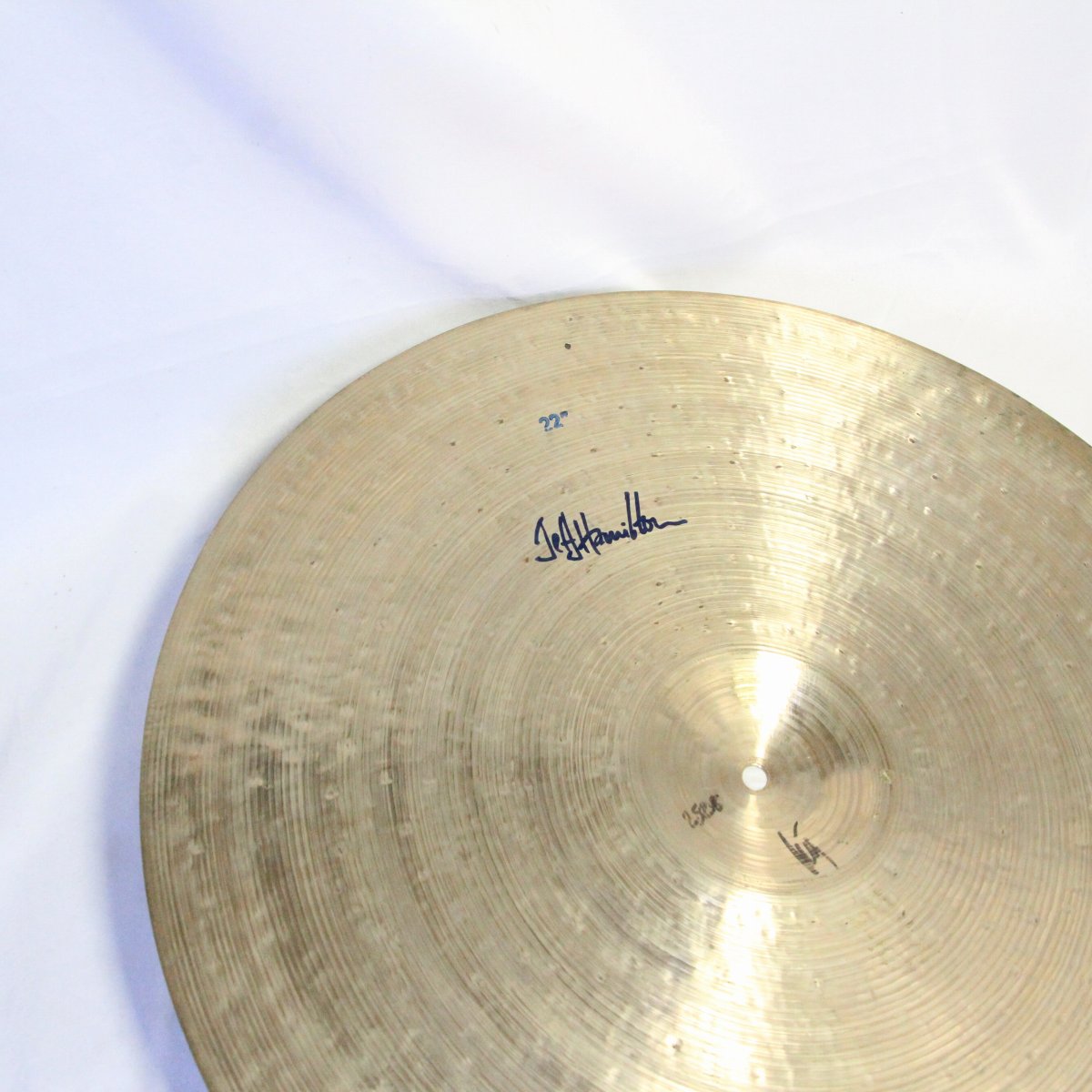 USED BOSPHORUS / Hammer Ride 22" 2530g Jeff Hamilton BOSPHORUS Ride Cymbal [08]