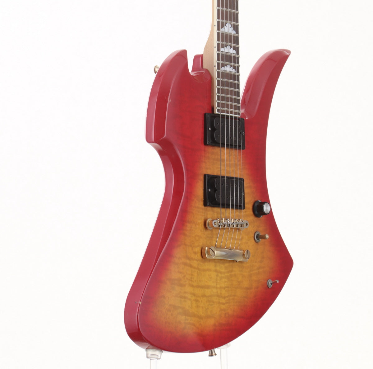 FERNANDES BURNY HIDE MG-85X MG-105Xチェリーサンバースト改 スルー