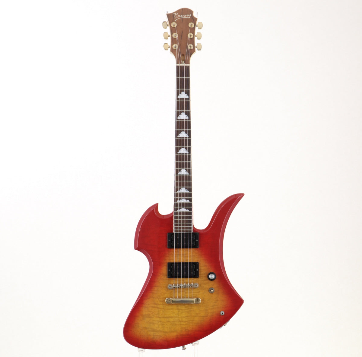 FERNANDES BURNY HIDE MG-85X MG-105Xチェリーサンバースト改 スルー