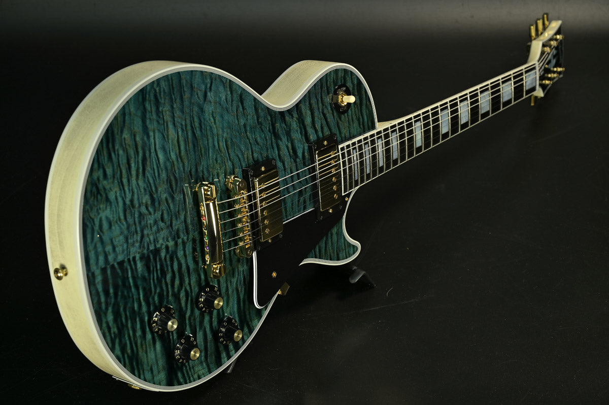 [SN 404658] USED Gibson Custom / M2M 1968 Les Paul Custom 5AQ Nordic Blue w/TV-White Back Gloss GH [10]