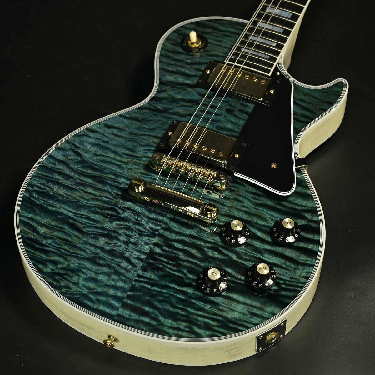[SN 404658] USED Gibson Custom / M2M 1968 Les Paul Custom 5AQ Nordic Blue w/TV-White Back Gloss GH [10]