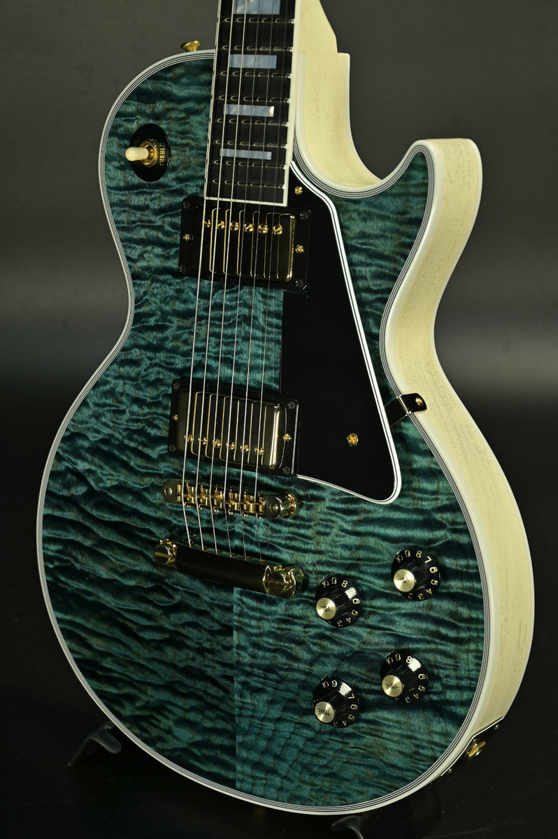 [SN 404658] USED Gibson Custom / M2M 1968 Les Paul Custom 5AQ Nordic Blue w/TV-White Back Gloss GH [10]