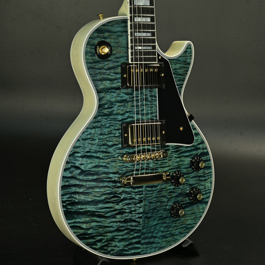 [SN 404658] USED Gibson Custom / M2M 1968 Les Paul Custom 5AQ Nordic Blue w/TV-White Back Gloss GH [10]