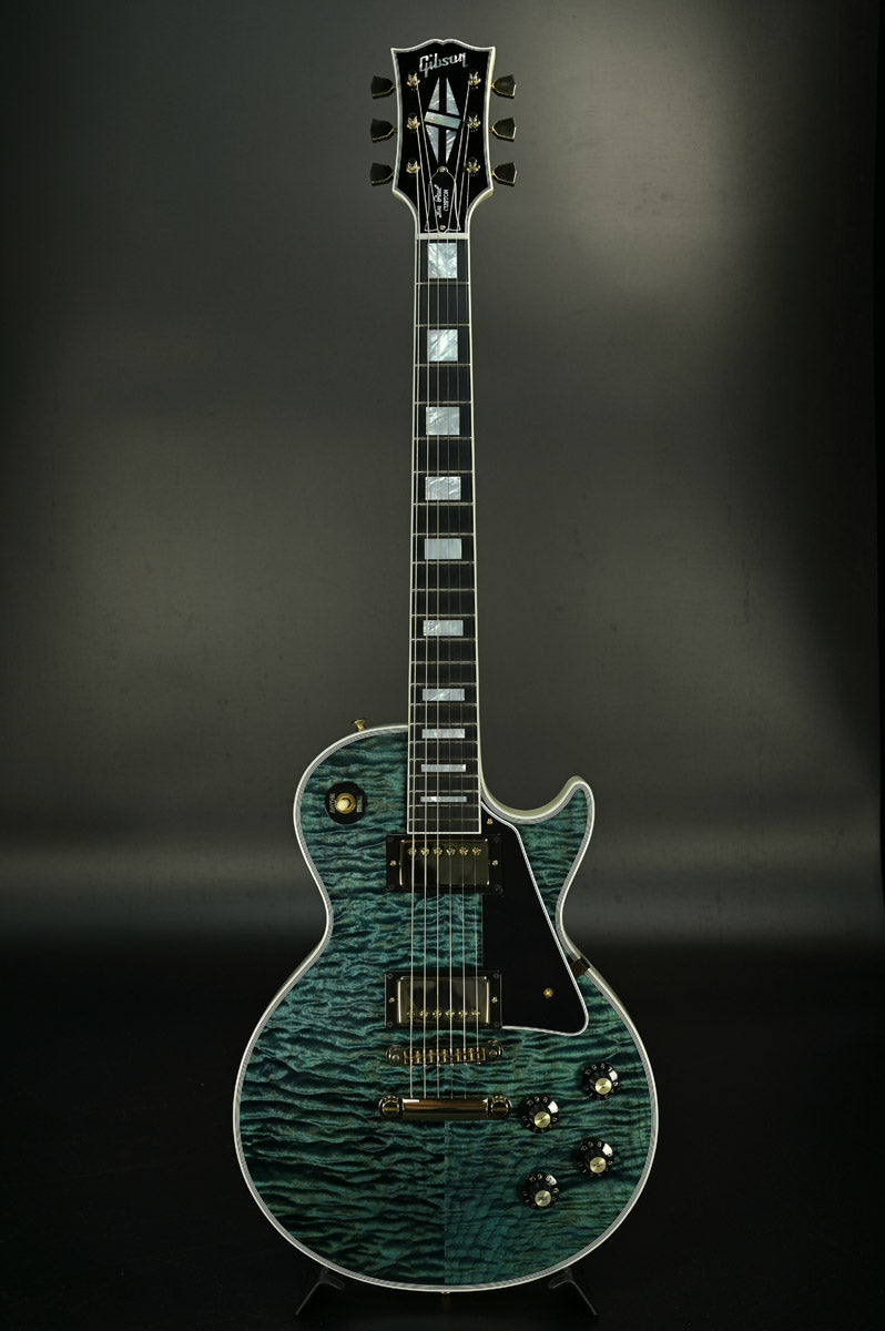 [SN 404658] USED Gibson Custom / M2M 1968 Les Paul Custom 5AQ Nordic Blue w/TV-White Back Gloss GH [10]