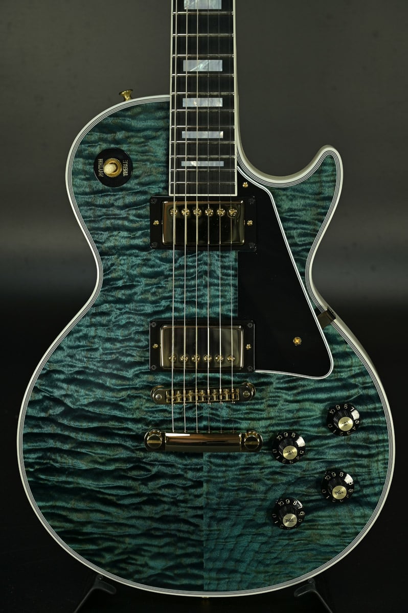 [SN 404658] USED Gibson Custom / M2M 1968 Les Paul Custom 5AQ Nordic Blue w/TV-White Back Gloss GH [10]