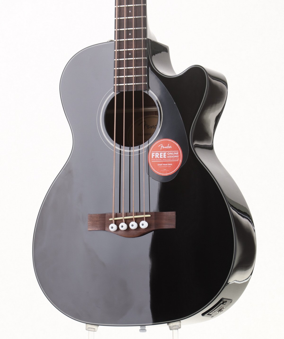 [SN IWA2502328] USED Fender / CB-60SCE Bass Walnut Fingerboard Black [2.25kg/2025] Fender Eleaco Bass [08]