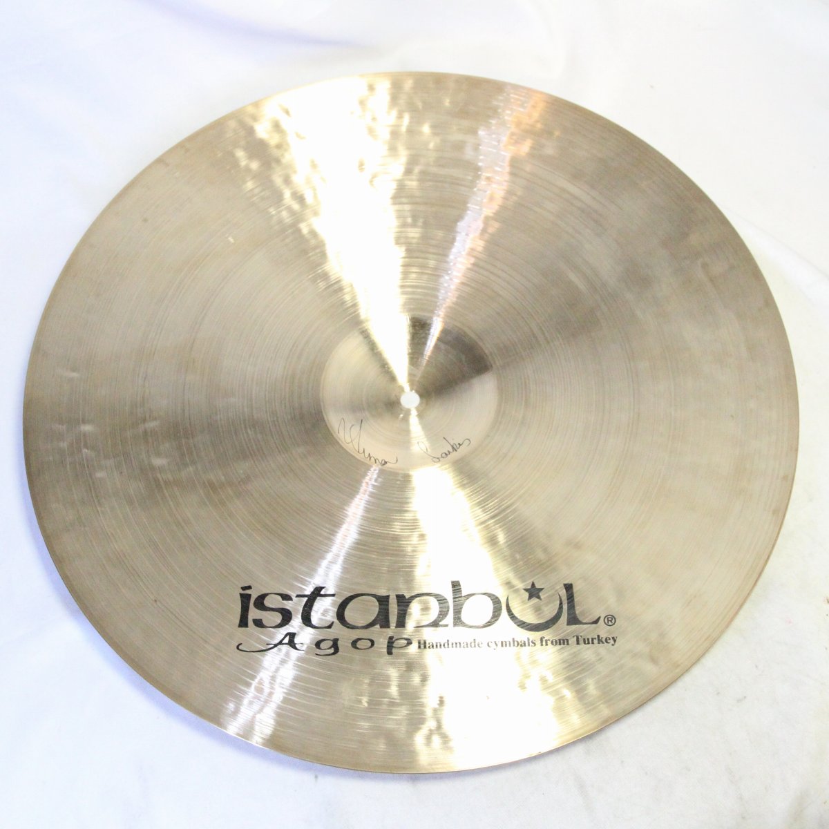 USED ISTANBUL / AGOP AZURE RIDE 20inch 1876g Istanbul Agop Ride Cymbal [08]