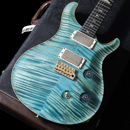 [SN 24 0385413] USED Paul Reed Smith (PRS) / 2024 Wood Library Custom 24 McCarty Thickness Aquamarine Pattern Thin Neck [03]