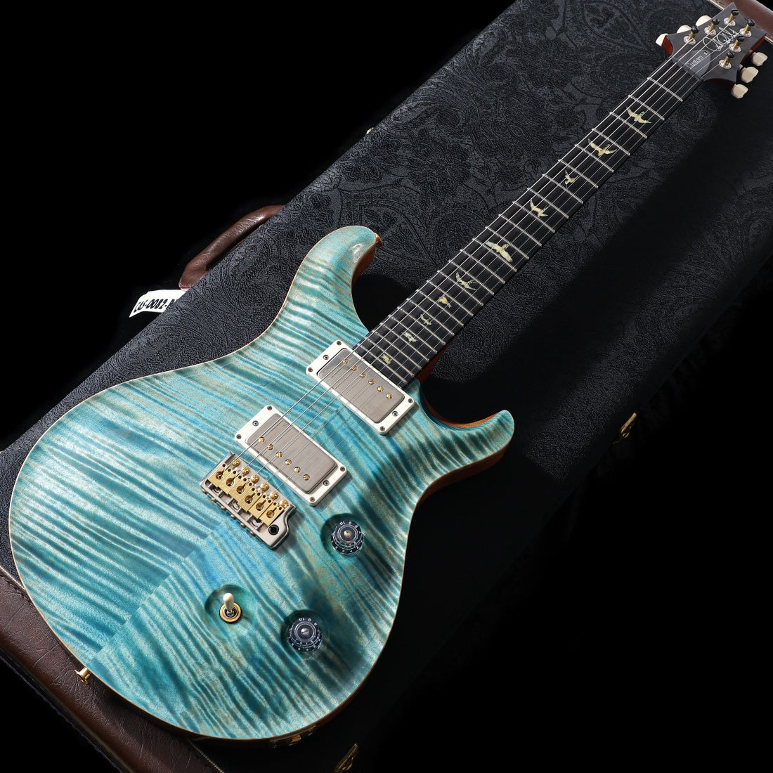 [SN 24 0385413] USED Paul Reed Smith (PRS) / 2024 Wood Library Custom 24 McCarty Thickness Aquamarine Pattern Thin Neck [03]
