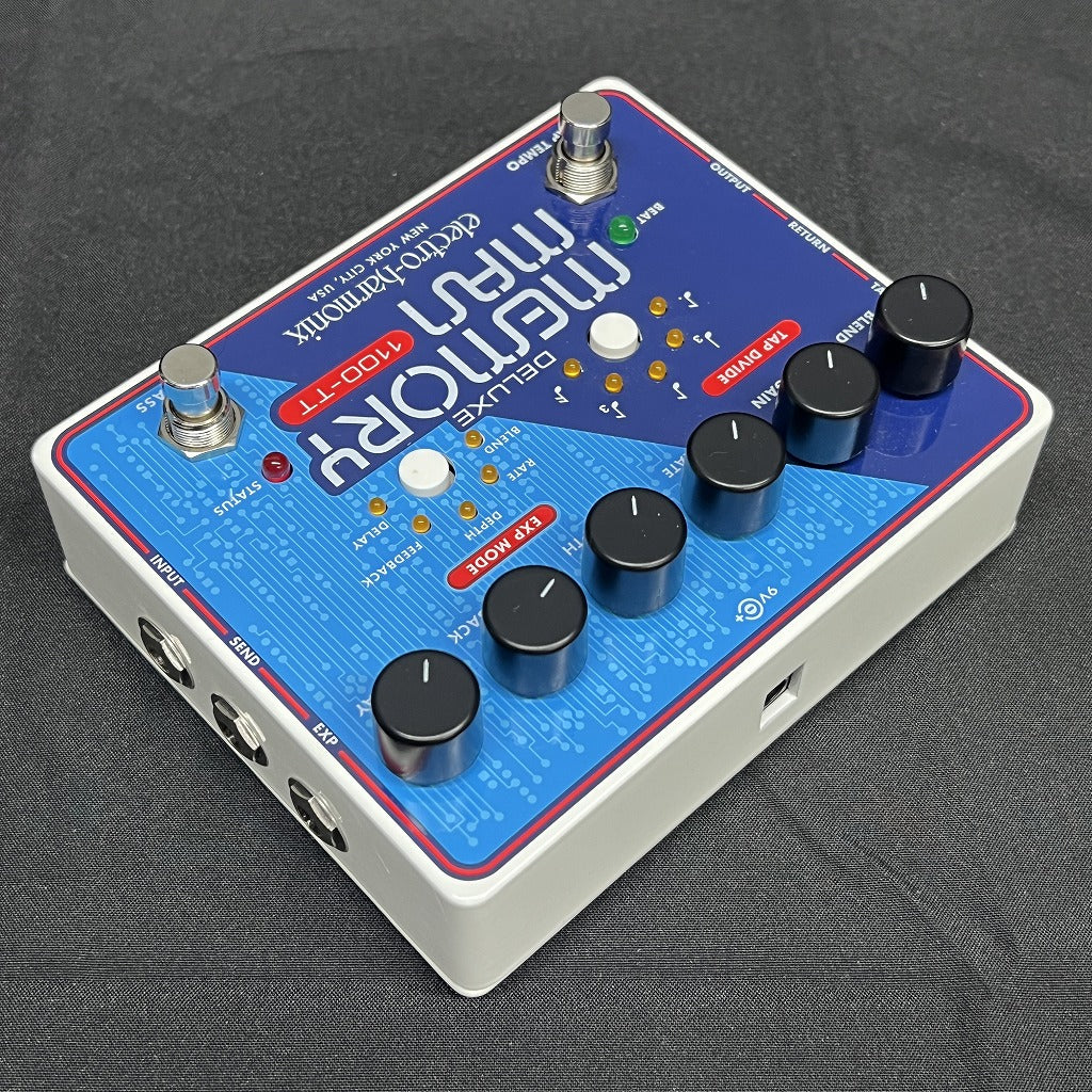 USED ELECTRO-HARMONIX / Deluxe Memory Man Tap Tempo 1100-TT / Analog Delay Parallel Import [06]