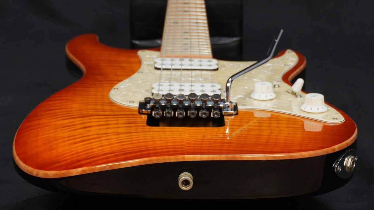 [SN JS04548] USED Suhr / Pro Series S6 Flame Top Honey Burst -2008- [04]