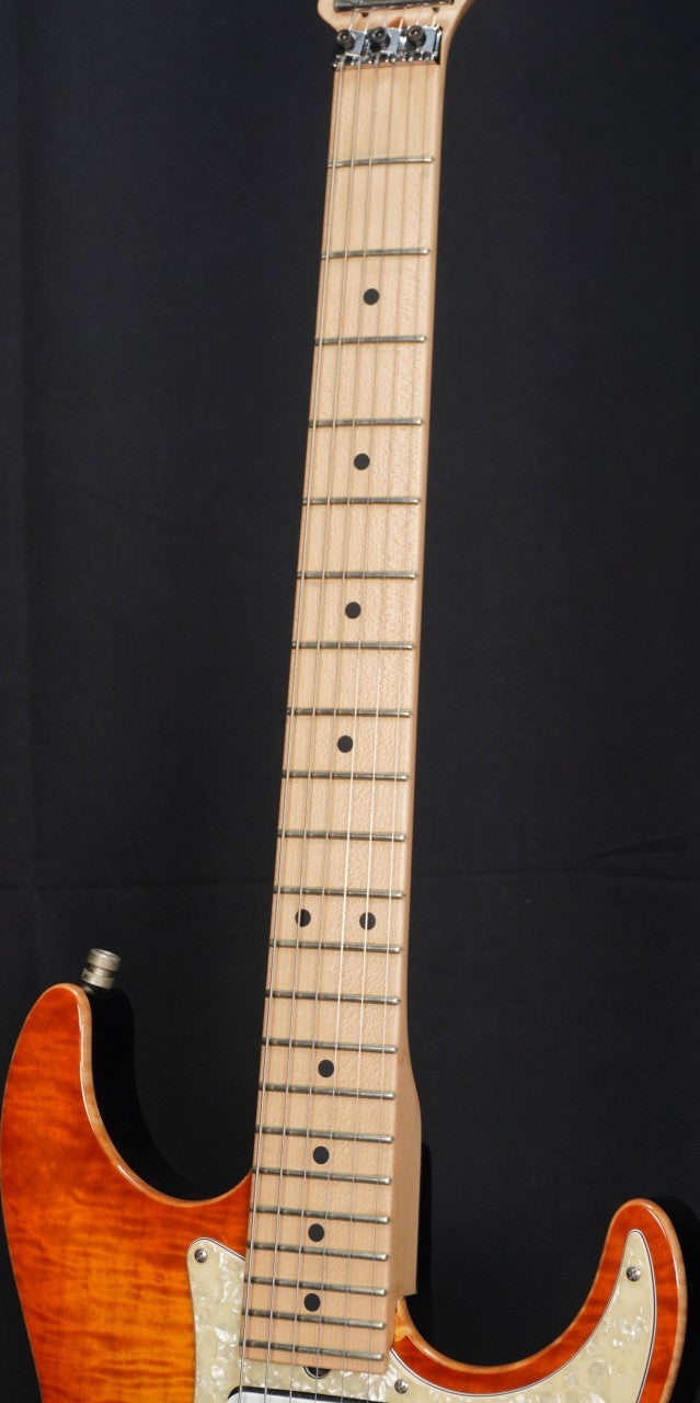 [SN JS04548] USED Suhr / Pro Series S6 Flame Top Honey Burst -2008- [04]