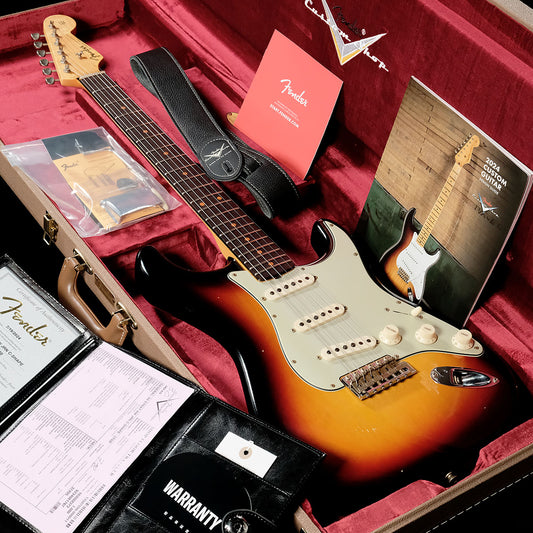 [SN CZ578780] USED Fender Custom Shop / 1960 Stratocaster Journeyman Relic 3-Tone Sunburst 2024 [05]